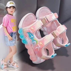 sandal bé gái dép quai hậu cho bé êm chân bé trai đi mưa mùa hè chống trượt cho bé từ 1 tuổi quai hậu 338 chip &mom