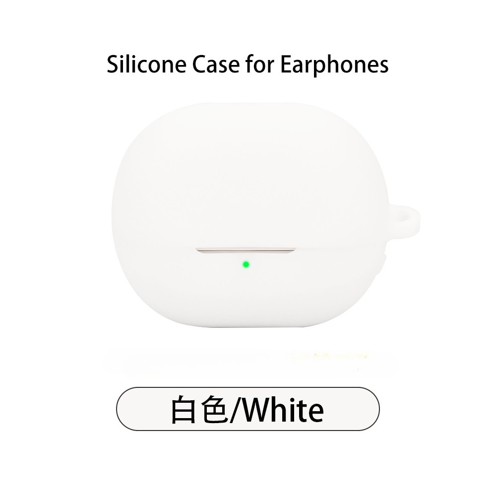Cho SoundPEATS Pop Clip Tai Nghe Vỏ Silicon Màu Trơn Full coverage Tai Nghe Vỏ Bảo Vệ Tai Nghe Chống Sốc Tay Mềm Có Móc