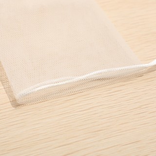 Túi Lưới Xốp Hai Lớp Màu Trắng Đựng Xà Phòng Rửa Mặt Tạo Bọt Tiện Dụng