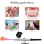 FAVORITEGOODS Sơn móng tay nghệ thuật Airbrush, Tranh xăm cầm tay phun oxy, Tranh bền Công cụ trang điểm bánh Máy nén khí phun sơn móng tay