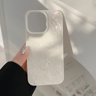 Ốp Điện Thoại Mềm Màu Trắng Đơn Giản Cho iphone 15 15pro max 13 mini 14 14pro 14max 12 11 pro max ix xr se2 plus