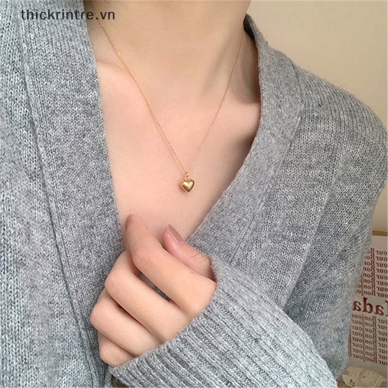 Vòng cổ Hình Trái Tim Thời Trang Hàn Quốc