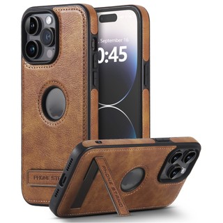 Bao Da Điện Thoại Chất Lượng Cao Bảo Vệ Toàn Diện Cho iphone 15 14 13 12 11 pro max xr xs max Giá Đỡ
