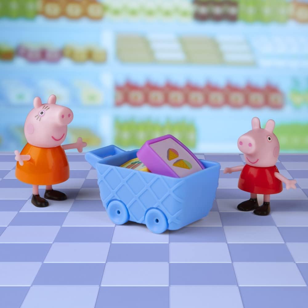 Set 8 Mô Hình Đồ Chơi Siêu Nhân peppa pig 'S adventures