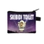 SQ11 Skibidi Nhà Vệ Sinh Hoạt Hình Trẻ Em Ví Đựng Tiền Xu Ví Móc Khóa Dây Kéo Túi Trẻ Em Ví Bảo Quản Túi Đựng Tiền Xu Túi Xách Dễ Thương