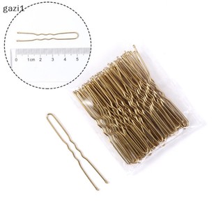 [gazi1] 50 Chiếc Kẹp Tóc Vàng Nữ Kiểu Tóc Dụng Cụ Tạo Kiểu Tóc Hairgrip Hình Chữ U Barrette Kẹp Tóc Cho Nữ Phụ Kiện Tóc Boutique