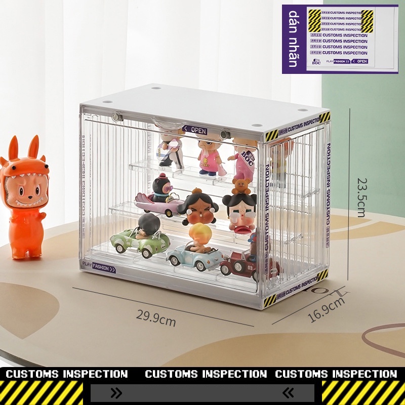 Tủ, Hộp Mika Đa Năng,Mô Hình Đồ Chơi Popmart, Kệ Hộp Trưng Bày Mô Hình, Nước Hoa,khung Trong Suốt Búp Bê