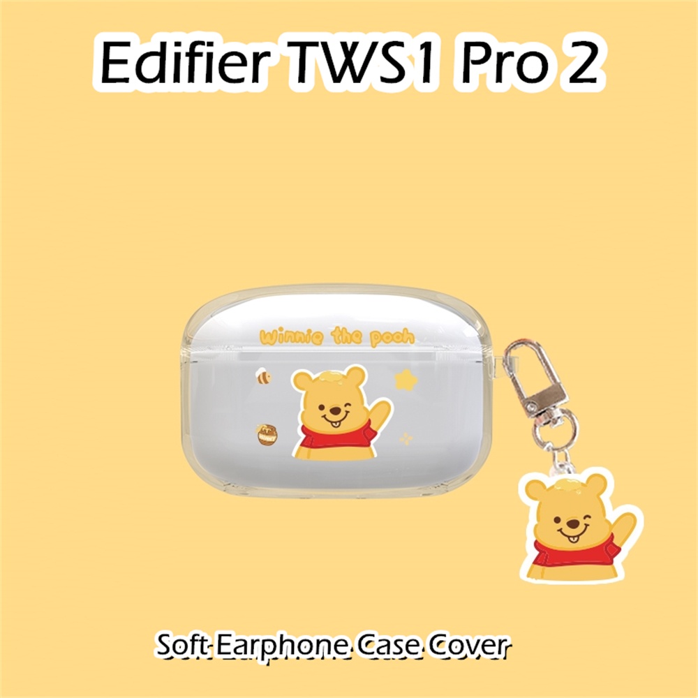 EDIFIER [Ngôi sao tương lai] Dành cho vỏ EdifierTWS1 Pro 2 Vỏ tai nghe silicon mềm hoạt hình trong suốt
