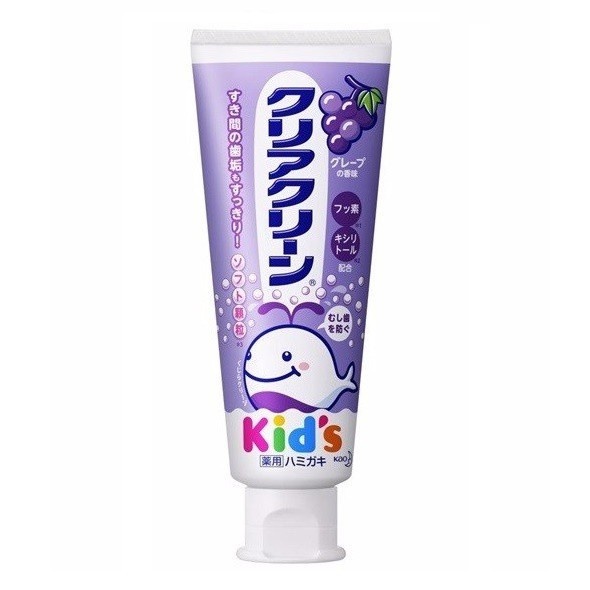 Kem Đánh Răng Trẻ Em KAO Kid's - Kem Đánh Răng TiBong Store Đủ Vị Trái Cây Hơi Thở Tươi Mát 70g Xuất Xứ Nhật Bản