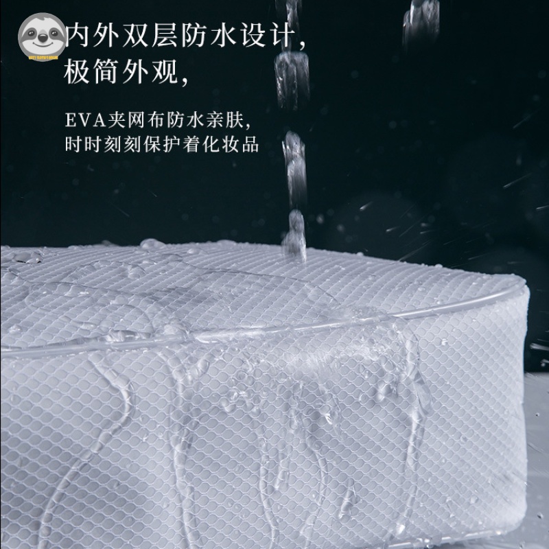 Túi Đựng Mỹ Phẩm Sức Chứa Lớn Chống Thấm Nước Phong Cách Muji Nhật Bản