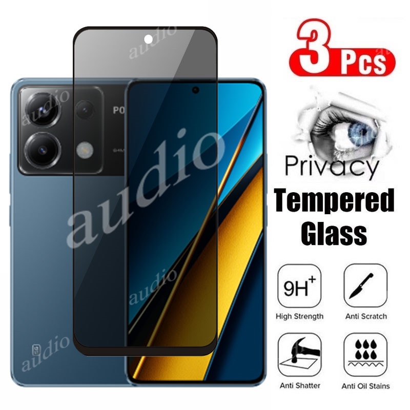 Kính Cường Lực Bảo Vệ Màn Hình Chống Nhìn Trộm Cho Poco x6 Pro X6Pro 5G 2024 Poco x6 Pro 6X Pro PocoX6 Pro PocoX6Pro 5G
