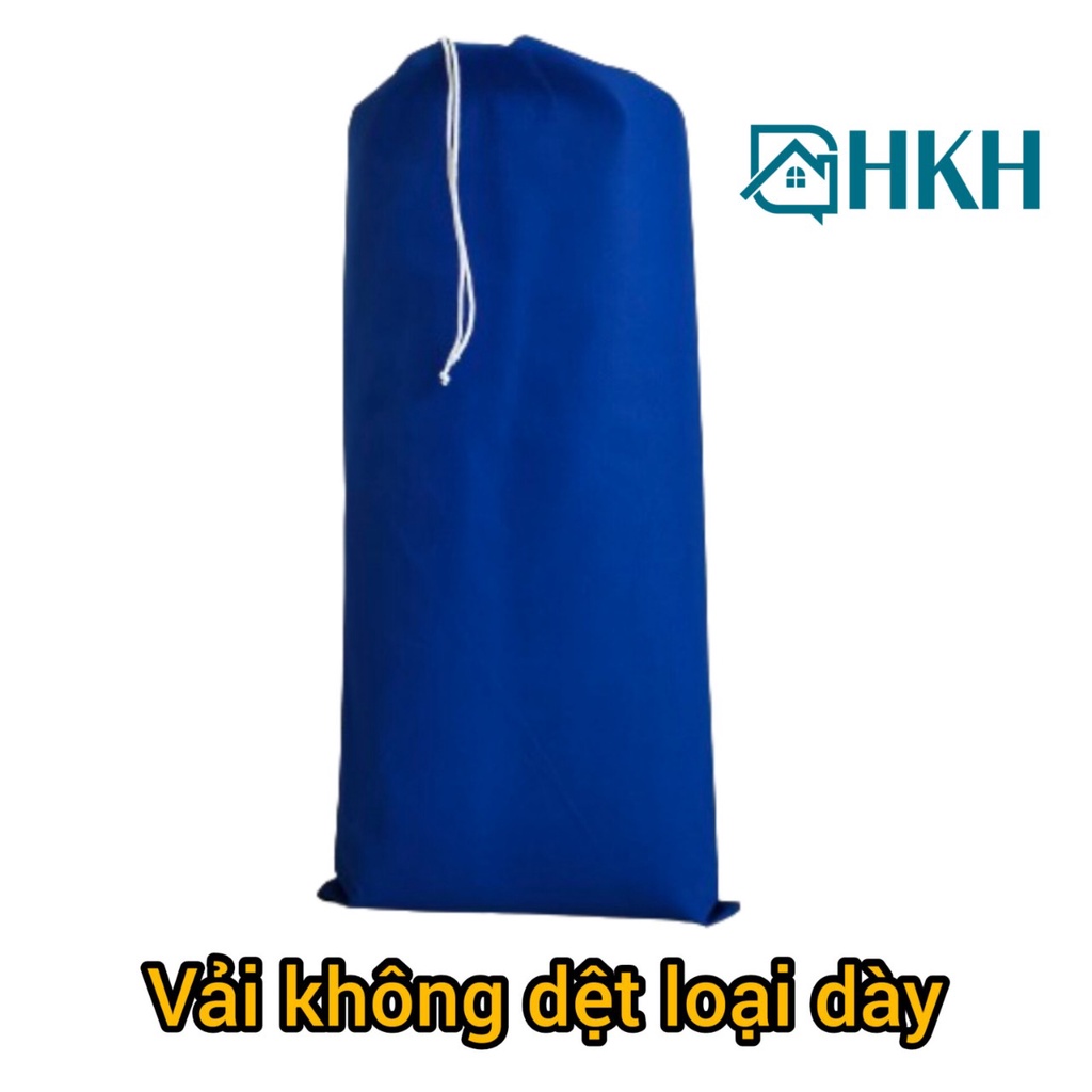 Túi đựng chiếu ngủ văn phòng, thảm du lịch hoặc đồ dùng khác, Túi dây rút, Vải không dệt loại dày (Không gồm chiếu)