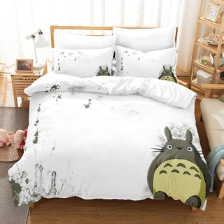 G13 Phim Hoạt Hình Dễ Thương Totoro In Kỹ Thuật Số Bộ Chăn Ga Gối Chăn Ga Gối Nhà Phòng Ngủ Phù Hợp Với Trang Trí Nhà G13