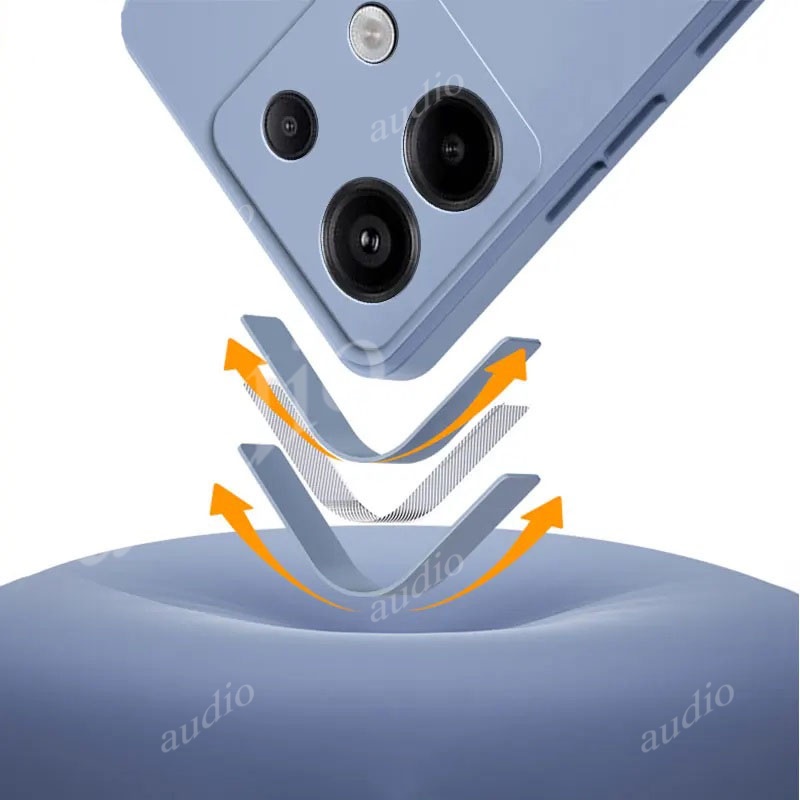 Ốp Điện Thoại Silicon Dẻo Chính Hãng Cho POCO m6 Pro M6pro 4G 5G 2024 POCO m6 6M Pro M6pro PocoM6 Pro PocoM6Pro 4G 5G Lưng