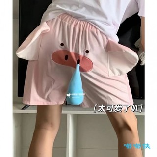 ✨Chất Lượng Cao✨Quần Short Đi Biển Dáng Rộng In Hình Chú Voi Dumbo Dễ Thương Thời Trang Mùa Hè Cho Các Cặp Đôi