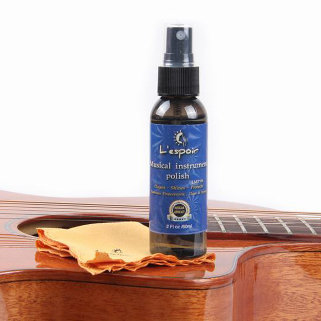 60ML Đàn Guitar Làm Sáng Xịt Phục Hồi Bóng Lâu Dài Hiệu Quả Dung Tích Lớn Chống Oxy Hóa Làm Sạch Chăm Sóc Đàn Guitar Nhạc Cụ Bảng Làm Sạch Cho Guitarist