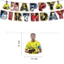ST2 CR7 Cristiano Ronaldo chủ đề trẻ em trang trí tiệc sinh nhật biểu ngữ bánh topper bóng bay bộ cung cấp TS2