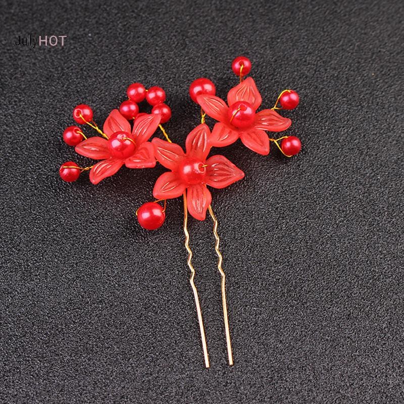 Julyhot Ngọc Trai Hoa Tiara, Trang Trí Tóc Mờ, Trang Sức Cưới Cô Dâu Handmade, Kẹp Tóc Ngọc Trai Massivedeals