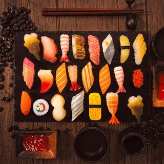 [50 Phong Cách] Mô Hình Tôm / Tôm / Cá / Thịt / Bò Sát Giả Trang Trí Nhà Bếp / Trưng Bày