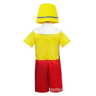 Halloween Mũi Dài Pinocchio Trẻ Em Trang Phục Pinocchio Sân Khấu Trình Diễn Trang Phục Chụp Hình