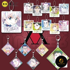 Manga Factory Hunter Mặt dây chuyền Killua Sisoko Kuro Kurapika Acrylic Chuỗi hạt Móc khóa Mặt dây chuyền
