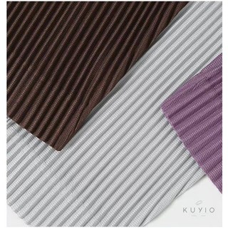 Miyake Quần Dài Tới Mắt Cá Chân Xếp Ly Ba Tầng Dáng Rộng Xếp Ly Thủ Công Hợp Thời Trang Cho NamJF149