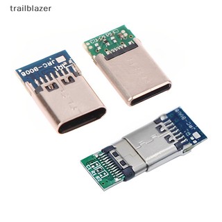 Set 5 / 10 Đầu Nối usb 3.1 Type C male / female Cho Dây Cáp Dữ Liệu Điện Tử diy Mới