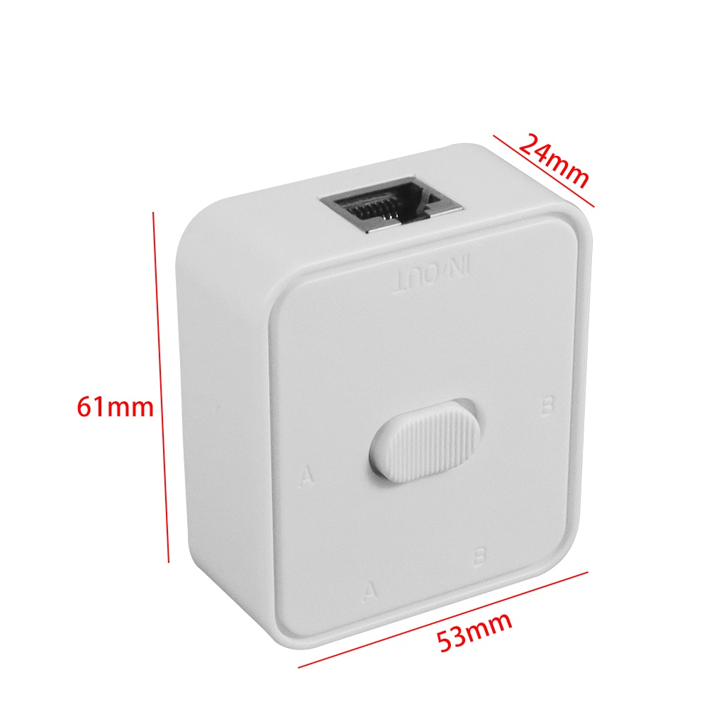 Jmt Công Tắc Mạng 2 Cổng rj45 Mở Rộng 1000mbps