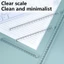 Thước Thẳng TUYỆT VỜI, Thước Lập Phương Trong Suốt 15 / 20 / 30CM, Thước Acrylic Sáng Tạo Văn Phòng Phẩm Sáng Tạo