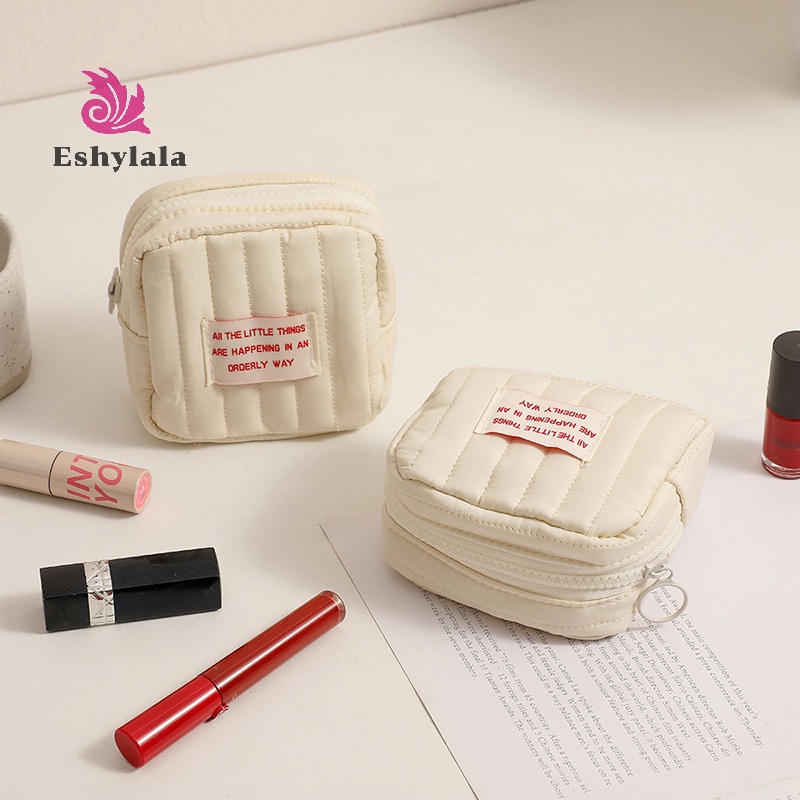 Túi Đựng Mỹ Phẩm Nữ Nhỏ Để Trang Điểm Đóng Gói Khối Du Lịch Tổ Chức Essentials Cáp Sạc Túi Bảo Quản Túi Vệ Sinh Nữ [MỚI]