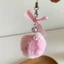 Mya Hợp Thời Trang Pentastars Móc Khóa Mặt Dây Chuyền Thỏ Lông Thú Giả Móc Khóa Phụ Kiện