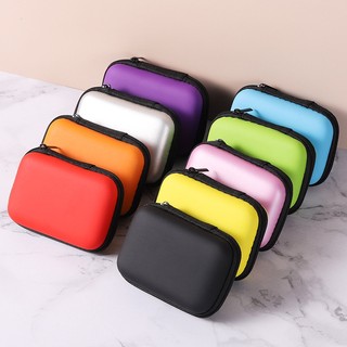 Sundries Túi Đựng Tai Nghe / Cáp Sạc Có Khóa Kéo Tiện Dụng Khi Đi Du Lịch
