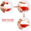 WEETW 10 Chiếc Phao Câu Cá Snap-on, Phao Câu Cá Eva ABS, Phụ Kiện Câu Cá Nút Nhấn Cứng Câu Cá Bobber Câu Cá Đêm Số Lượng Lớn