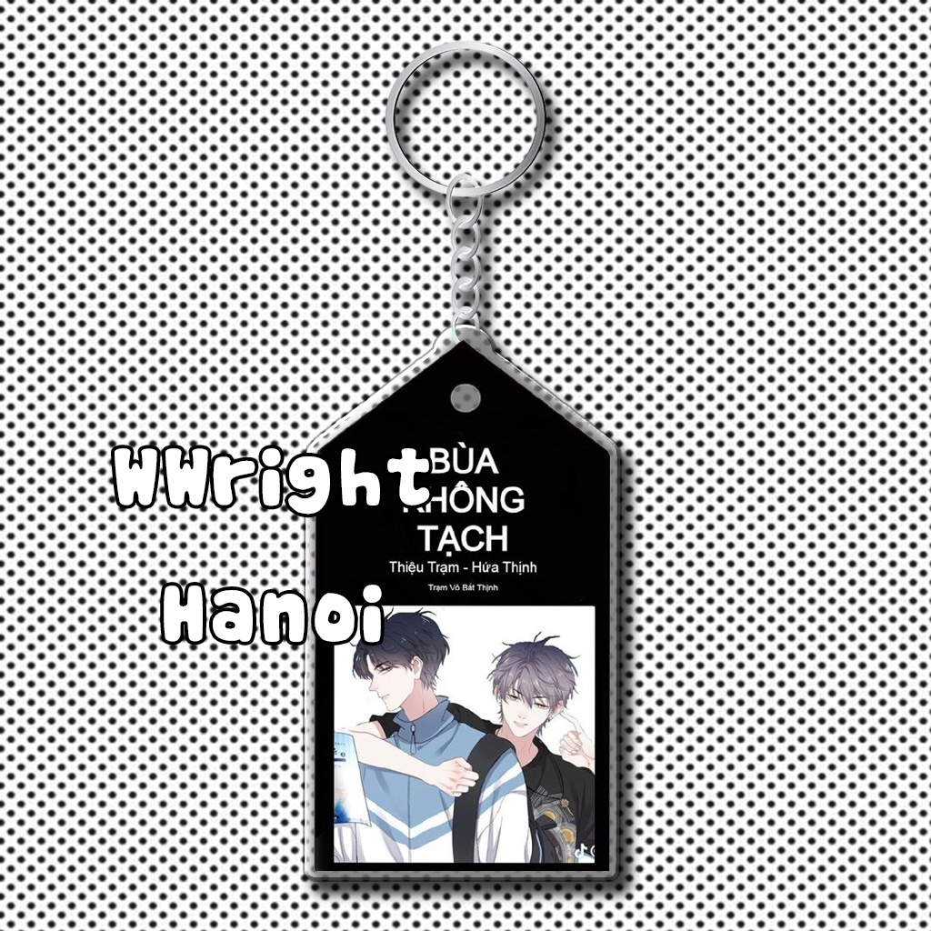 Móc khóa chibi Manhua Bùa Chống Tạch Hoạt Hình Trung Quốc Móc Treo Balo, Túi Sách Thi Học Kỳ trí decor