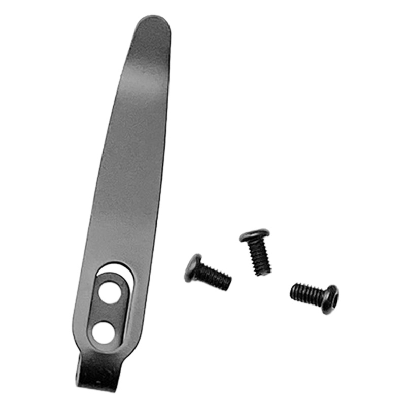 ZYARUKO 1 Bộ 420 Chất Liệu Thép Không Gỉ Kẹp Lưng Với 3 M 2 5 Vít Bỏ Túi Eo Kẹp Cho Dao DIY Make Acc
