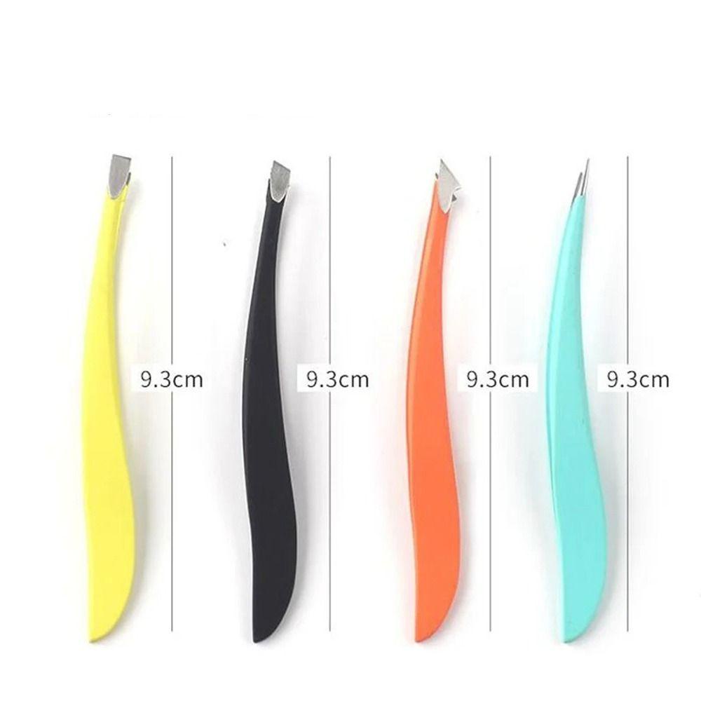 FAVORITEGOODS Nhíp Lông Mày, Nhíp Nối Mi Kẹp Tẩy Lông Bằng Thép Không Gỉ, Dụng Cụ Cắt Tỉa Tóc Loại Bỏ Râu Chuối Kẹp Lông Mày Kẹp
