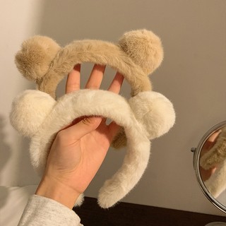 Băng Đô Cài Tóc Hình Gấu Bông Dễ Thương Cho Bé Gái