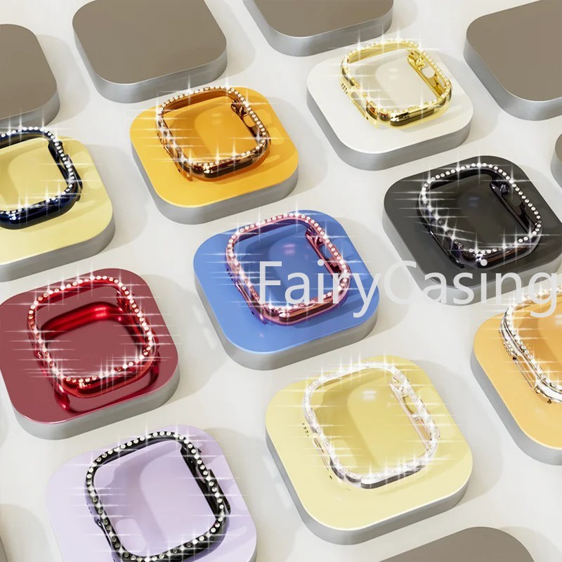 Ốp Bảo Vệ Bằng PC Cứng Chống Va Đập Cho Apple Watch Ultra 2 49MM Series 9 41MM 45MM 40MM 44MM iWatch 4 5 6 SE 7 8 9 41MM 45MM