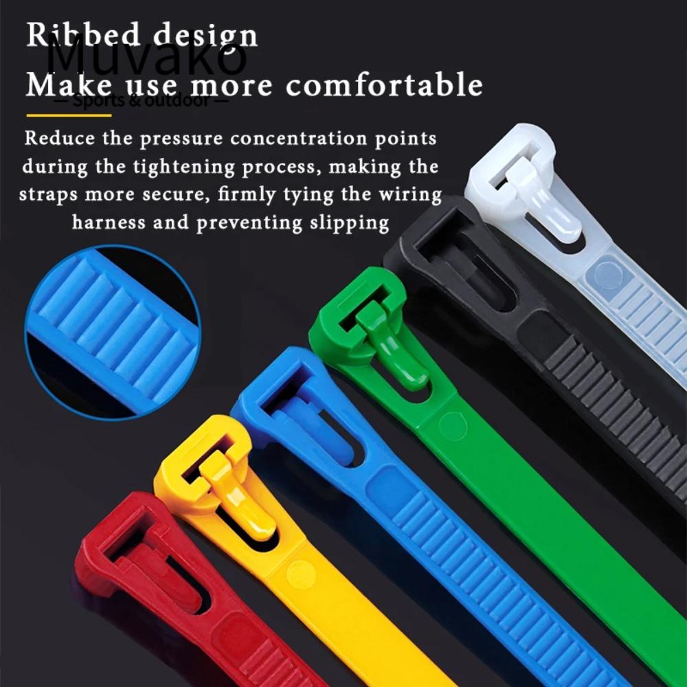 Muvako Set 50 Dây Rút Nylon 5 * 200 Có Thể Tái Sử Dụng Tiện Lợi ...