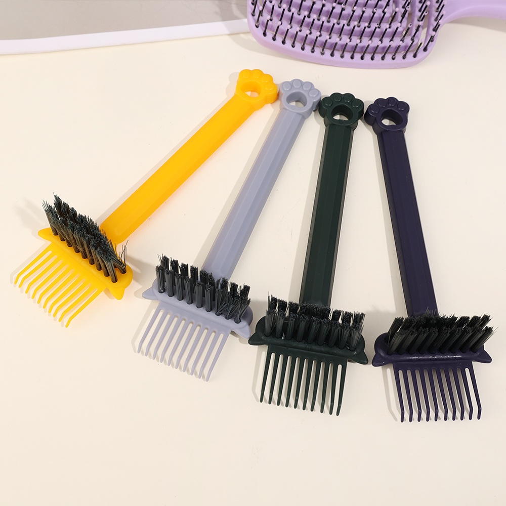 Lược Chải Tóc Mini 2 Trong 1 Có Túi Khí Và Đầu Chải Tiện Dụng Cho Salon / Nhà Ở