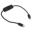 Cáp USB C BTM Male sang Male USB Type C có nút công tắc nguồn bật cho điện thoại di động Máy tính bảng sạc nhanh 15W