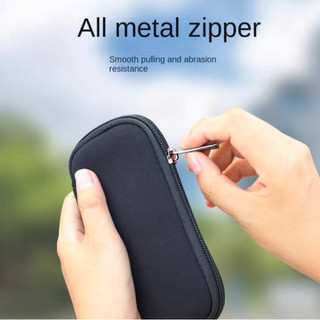 Túi xách LEAFYHOME, Ổ đĩa Flash USB 6 khe 10 khe Túi lưu trữ, Bộ sắp xếp đĩa USB di động bằng vải Polyester màu đen để làm việc