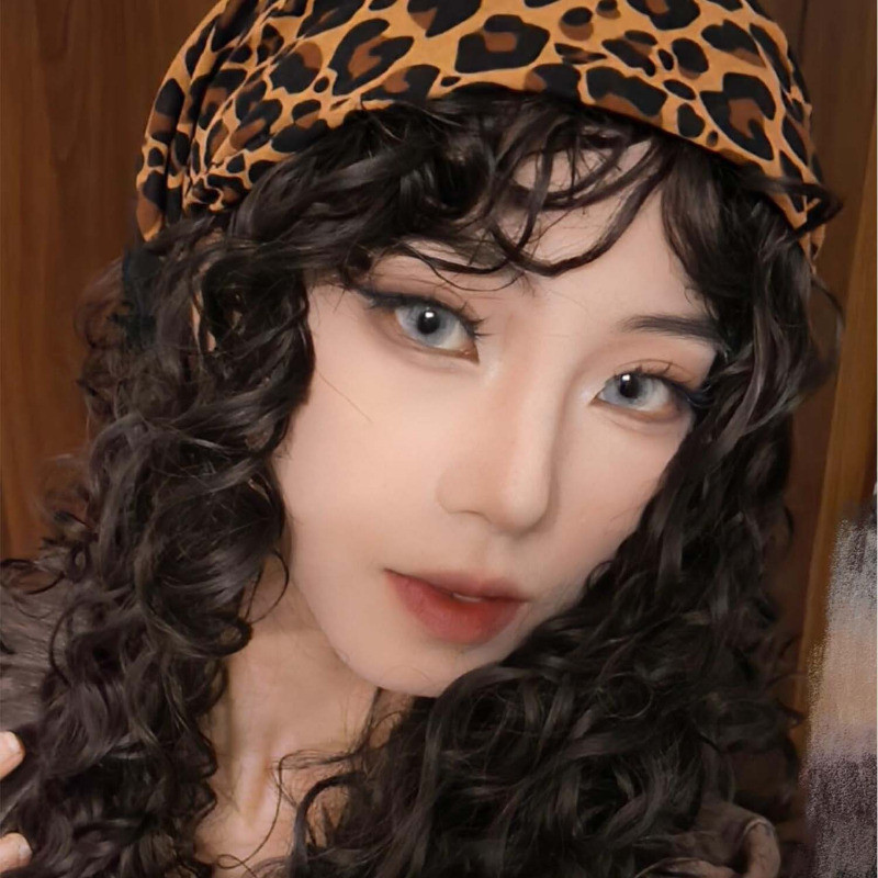 Khăn in họa tiết da báo đường phố cổ điển - Phong cách Mỹ, Y2k, Spice Girl - Khăn lụa mềm chấm bi - Đa năng để buộc tóc, dây thắt lưng, ruy băng - Phụ kiện thời trang nữ