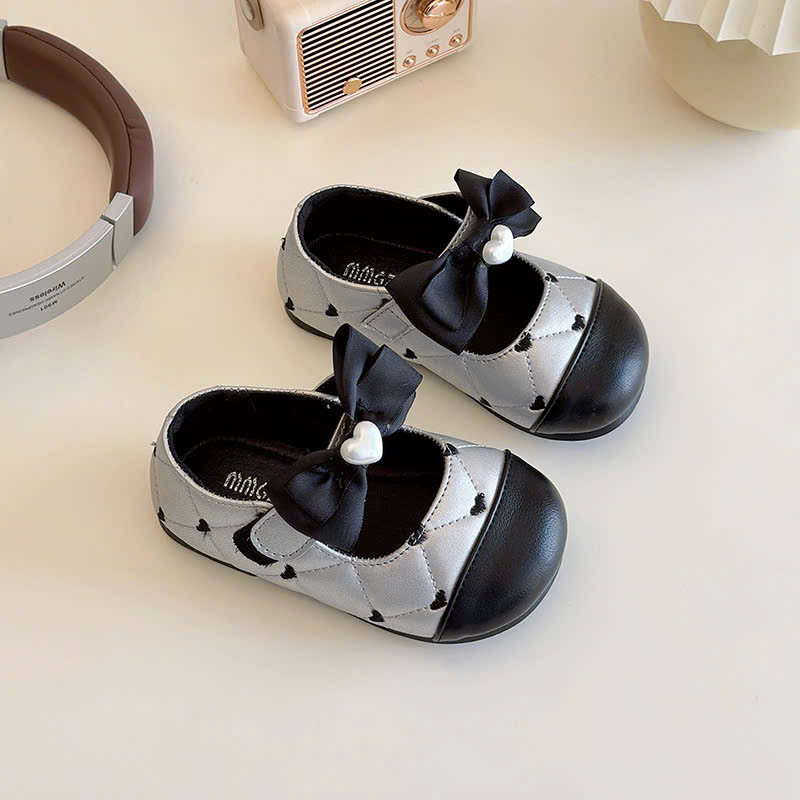 giày búp bê bé gái tập đi chống trượt nhẹ êm chân mẫu mới nơ xinh xắn có quai dán cho bé từ 6m 5907 ( ảnh thật )