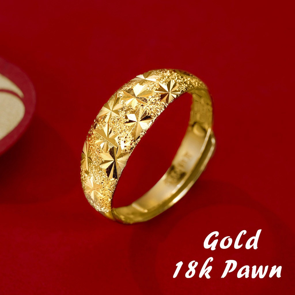 Gold-Plated Wedding Ring, adjustable by hengdamingnuo2na.vn