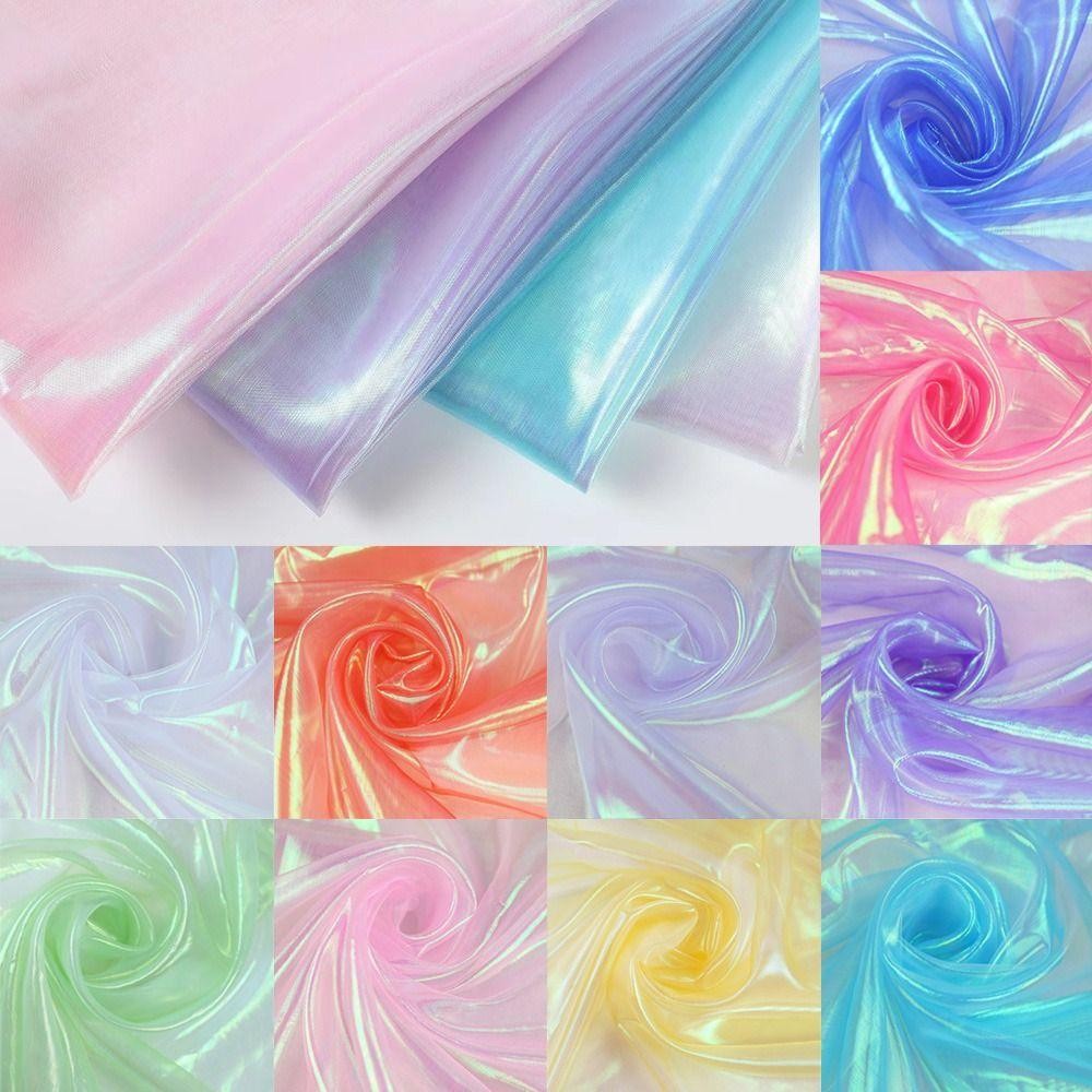 Vải Organza và Tuyn Laser mỏng sáng bóng, trong suốt - Perfect cho trang trí và thiết kế