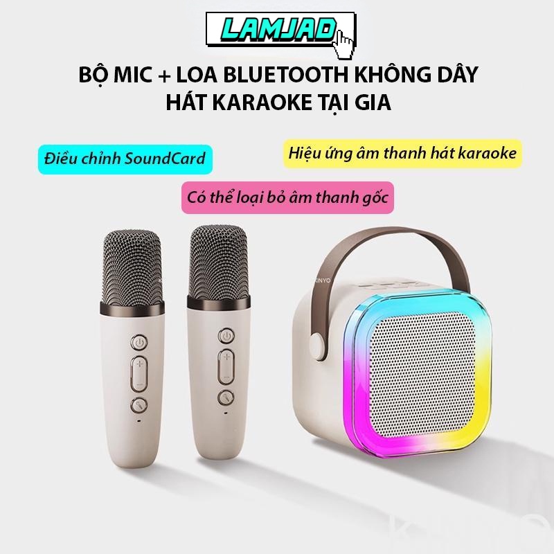 Loa Bluetooth Karaoke Mini K12 Siêu Hay, Kèm 2 Micro Mini, Chất Âm Hoàn Hảo,  Mic Hút Âm, Nâng Tone, Chỉnh Vang | Shopee Việt Nam