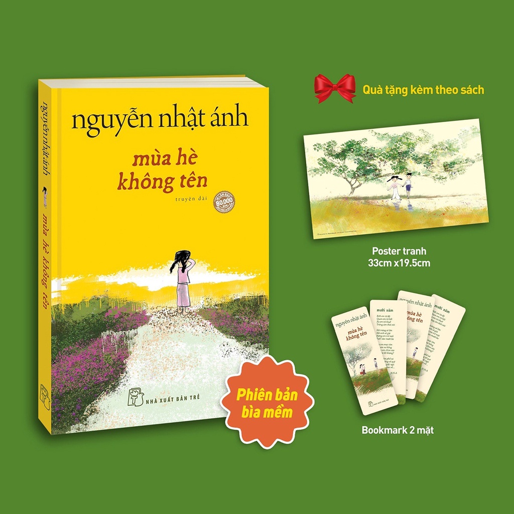 Ảnh Sách Mùa Hè Không Tên - Tặng Kèm Bookmark 2 Mặt + Poster Tranh + Chữ Ký Ngẫu Nhiên 3