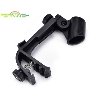 [fernweh] 1 Kẹp Micro Bằng Nhựa Có Thể Điều Chỉnh Gắn Trống [Mới]