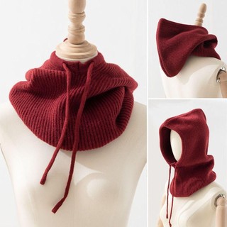 Mũ Balaclava NCE dệt kim ấm áp dành cho nữ, phù hợp đi ngoài trời